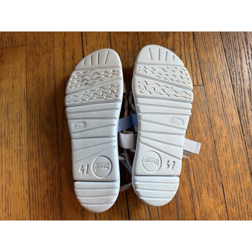 Camper Oruga Up Sandals Platform Size 41 Multicolored Women’s White Blue Yellow - Picture 8 of 8